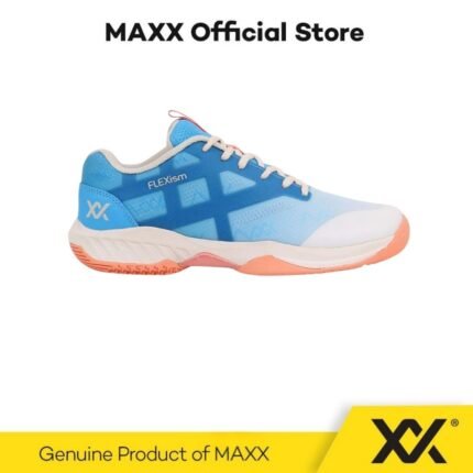 MAXX FLEXISM Badminton Shoes (Blue-White) – Best Choice in 2025