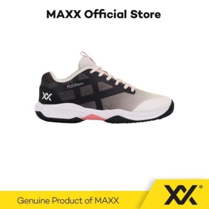 MAXX FLEXISM Badminton Shoes – (Black-Beige)