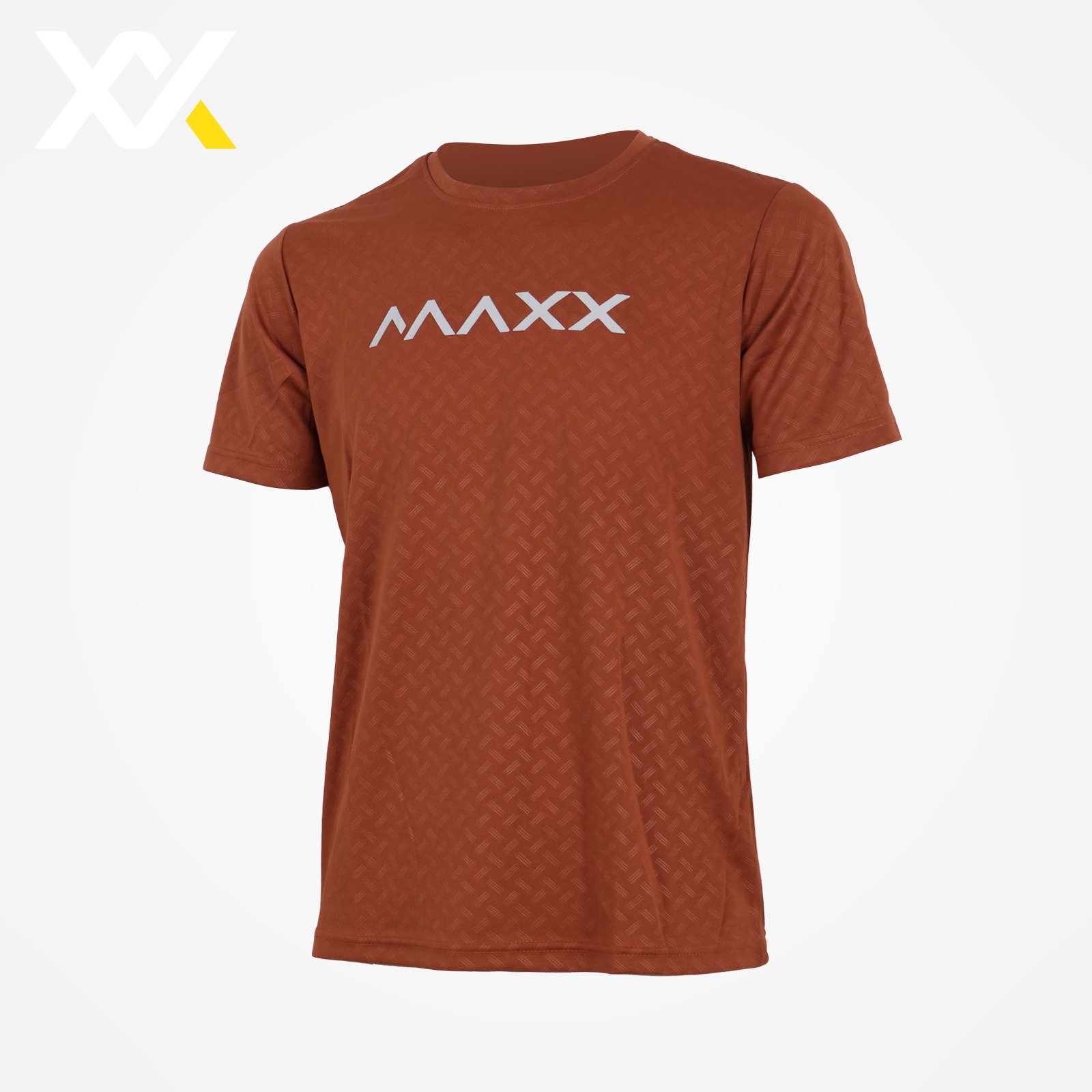 WhatsApp Image 2025-05-30 at 10.22.36 AM (1) MAXX MXFT115 Sport Shirt Rush Brown Quick Dry, Lightweight Activewear T-Shirt - Image 1