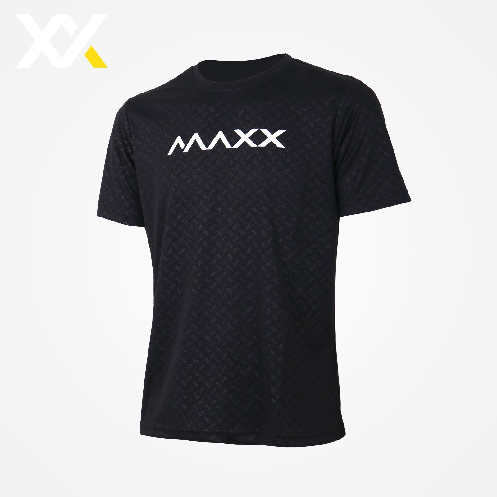 WhatsApp Image 2025-05-30 at 10.22.36 AM MAXX MXFT115 Sport Shirt Black for Quick Dry, Lightweight Activewear T-Shirt - Image 1