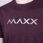 MAXX MXFT115 Sport Shirt Purple Quick Dry, Lightweight Activewear T-Shirt - Image 3