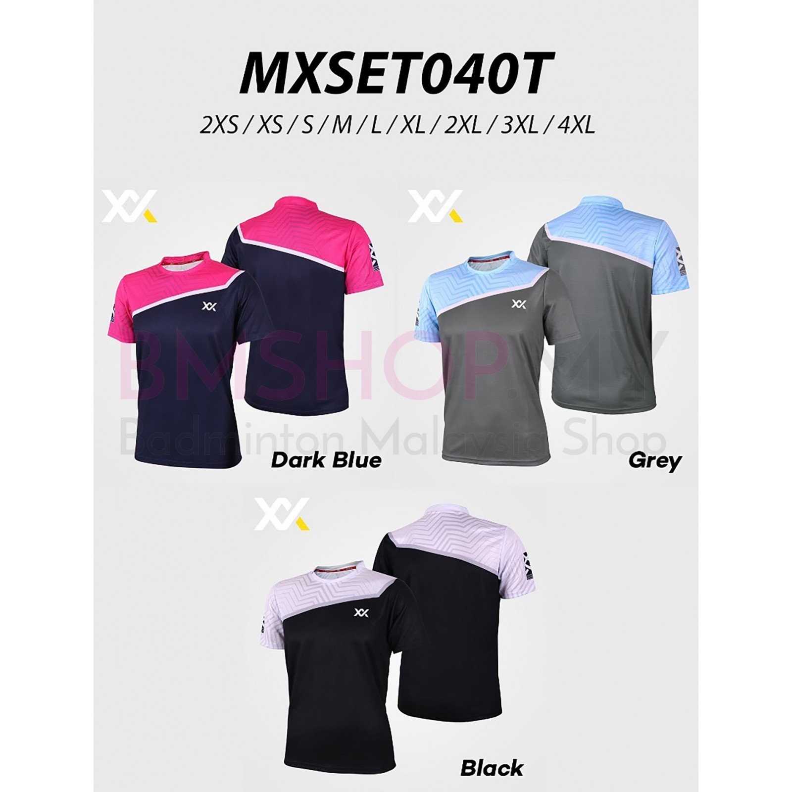 maxx-shirt-mxset040t-black Maxx Tournament Shirts MXSET040T - Image 1